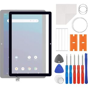 Front Screen Glass Outer Panel Lens Replacement +OCA Compatible with Onn 10.1" Gen 3 Surf 2022 Tablet 100071485/Onn 10.1 inch Tablet 100092980 with Repair Kit