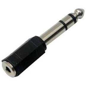 3.5 Mini Stereo Jack (Headphone) to 1/4 Stereo Plug (Large Headphone)