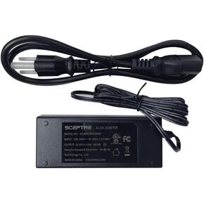 Kado Power Adapter 12V-4A AC Power Cord Genuine Parts Made for Sceptre Monitor C275B-QWD168 C305B-200UN C305B-200UNT C305W-2560UN C325B-185RD C325B-FWD240 E255B-FWD168 E275B-FWD168 U275W-UPT