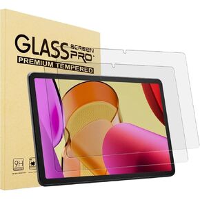 عبوتان من واقي الشاشة الزجاجي المقوى لجهاز Fire Max 11 Display 2023 Tablet، 2.5D، شفاف عالي الدقة، صلابة 9H
