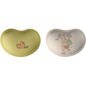 2pcs Cute Wrist Guard Pillow Laptop Hand Elbow Cushion Support Pad Hand Support Mouse Wrist Pad Cushioned Desk Wrist Rest(A/B)