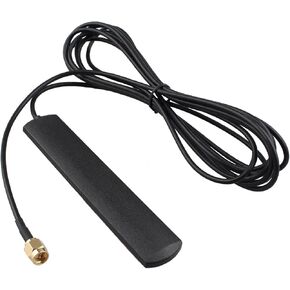 GSM 4G LTE Antenna SMA Male Connector 8dBi High Gain Omnidirectional Glass Mount Aerial with 3m/9.8ft Cable for 2G/3G/4G Router Wireless DAB DAB+ Security Monitoring