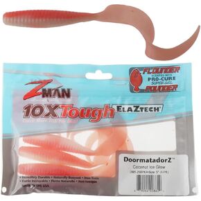 Z-MAN DM5-258PK4 Doormatadorz 5" Coconut Ice 4 Pack, Multi