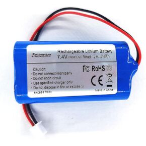7.4V 2600mAh rechargeable battery lithium li ion batteries with XH2.54-2P Connector for Electronics, Lighting, Equipment 7.4v battery pack