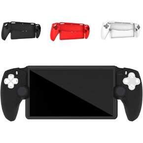Silicone Cover for Sony PlayStation Portal,Protective Case Compatible with PlayStation Portal,Silicone Skin Cover for PlayStation Portal Game Console(Black)