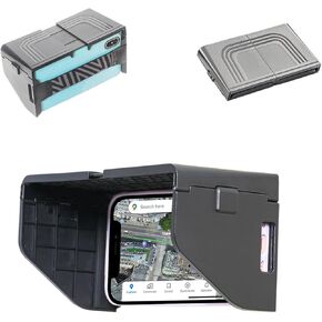 TFY Sun Shade Visor for Mobile Phones & Remote Controllers - Clear Visibility, Easy Setup