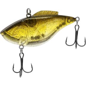 BILL LEWIS Hammer-Trap - Freshwater Lifelike Lipless Crankbait Fishing Lure with Mustad Triple Grip Hooks, 3/8 Oz - 5/8 Oz