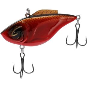 BILL LEWIS Hammer-Trap - Freshwater Lifelike Lipless Crankbait Fishing Lure with Mustad Triple Grip Hooks, 3/8 Oz - 5/8 Oz