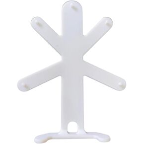 SplashNColor Universal Vertical Stand Holder Mount for Ubiquiti UniFi 6 LR Access Point and AC HD - Secure, Easy Fit Backplate Design, Durable Composite Material