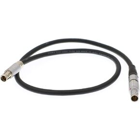 DRRI 2 Pin 0B to 24v Arri RS 3 Pin Fischer Power Cable for ARR Red/Teradek Bolt