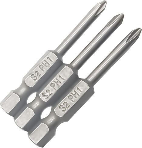 10Pcs 1/4 Inch Hex Shank PH00 Magnetic Phillips Screwdriver Bit Set Quick Release Cross Head Magnetic Screwdriver Bits(Cutter Head Diameter:1.6mm) in Kuwait