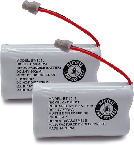 بطارية هاتف لاسلكية BT1015 BT1007 متوافقة مع Uniden DCX150 DECT1500 D1484 BT-1007 BT-1015 BT-904 BBTY0460001 BBTY0510001 هواتف (عبوتان) in Kuwait