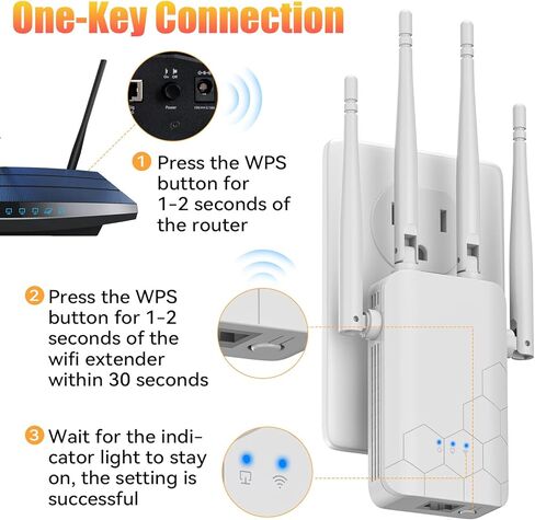 Powerful WiFi Extender Signal Booster Repeater in Kuwait