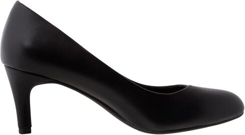 Comfort Plus by Predictions Women's Karma Mid-Heel Round Toe Pump in Saudi Arabia