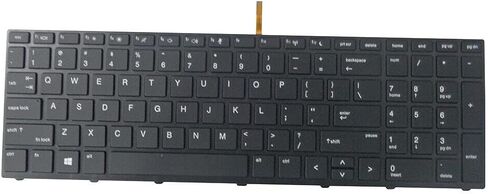لوحة مفاتيح الكمبيوتر المحمول الخلفية لسلسلة HP Probook 450 G5/Probook 455 G5 Series/Probook 470 G5 Series L01027-001 in Saudi Arabia