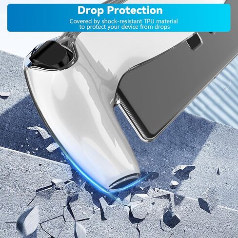 Case for Playstation Portal, Soft TPU Protector Case, Anti-Scratch Protective Cover with Ergonomic Grip for Playstation Portal Remote Player, Ultra Clear in Saudi Arabia