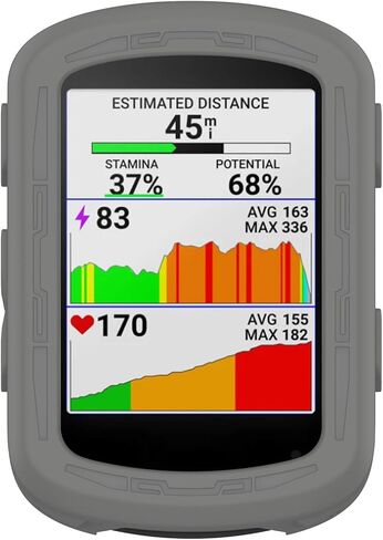 غطاء حافظة MOTONG لـ Garmin Edge 840 - غطاء حماية من السيليكون لـ Garmin Edge 840/540 (سيليكون أزرق) in Saudi Arabia