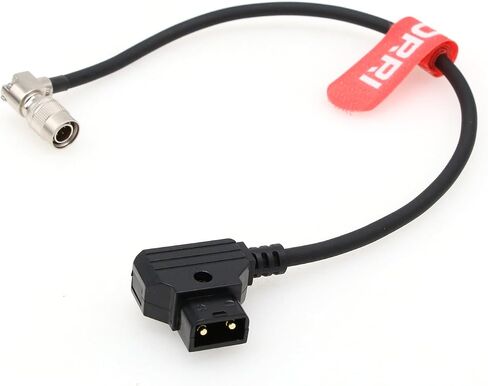 DRRI ZOOM F4 F8 F8n Sound Devices 688/644/633 788T MixPre-10 II MixPre6 D-tap to Adjustable 4pin male Hirose Power Cable in Saudi Arabia