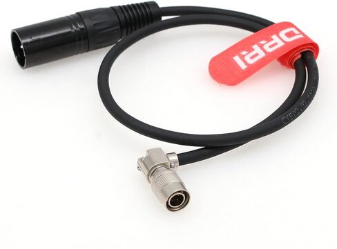 DRRI ZOOM F4 F8 F8n Sound Devices 688/644/633 788T MixPre-10 II MixPre6 D-tap to Adjustable 4pin male Hirose Power Cable in Saudi Arabia