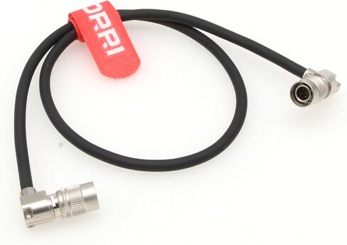 DRRI ZOOM F4 F8 F8n Sound Devices 688/644/633 788T MixPre-10 II MixPre6 D-tap to Adjustable 4pin male Hirose Power Cable in Saudi Arabia