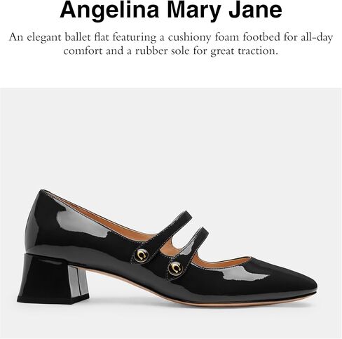 Coach Women's Angelina Mary Jane Flat in Saudi Arabia