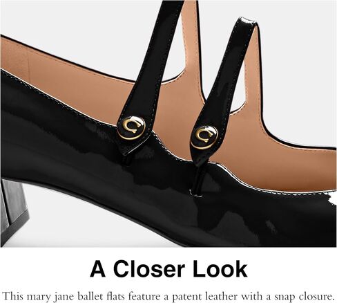 Coach Women's Angelina Mary Jane Flat in Saudi Arabia