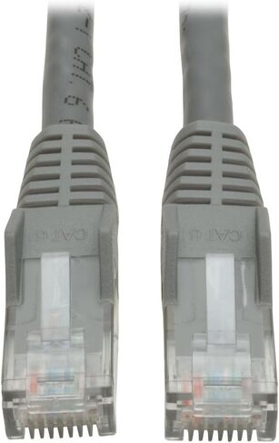 كابل تريب لايت كات 6 جيجابت مصبوب (RJ45 M/M) - رمادي، 6 قدم (N201-006-GY) in Saudi Arabia