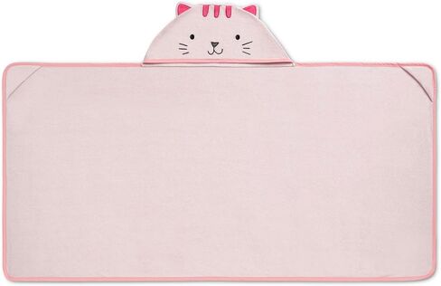 Delta Children Personalized Baby/Infant Hooded Bath Towel - Super Soft and Absorbent- Newborn Essential - Ideal Baby Registry/Shower Gift for Boys and Girls, Light Purple Unicorn in Kuwait