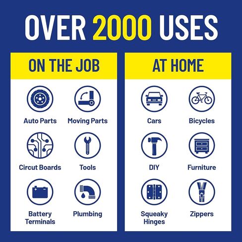 WD-40 منتج متعدد الاستخدامات مع بخاخات ماصة ذكية بطريقتين، 8 اونصة - (عبوة من 3 قطع) in Kuwait