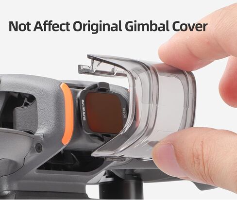 مجموعة فلاتر Avata 2 ND، فلتر عدسة كاميرا محايدة الكثافة، 4 عبوات ND8 ND16 ND32 ND64، متعدد الطبقات، لـ DJI Avata 2 in Kuwait