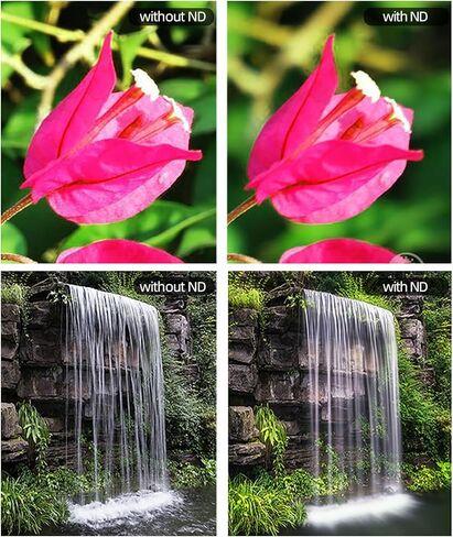 مجموعة فلاتر Avata 2 ND، فلتر عدسة كاميرا محايدة الكثافة، 4 عبوات ND8 ND16 ND32 ND64، متعدد الطبقات، لـ DJI Avata 2 in Kuwait