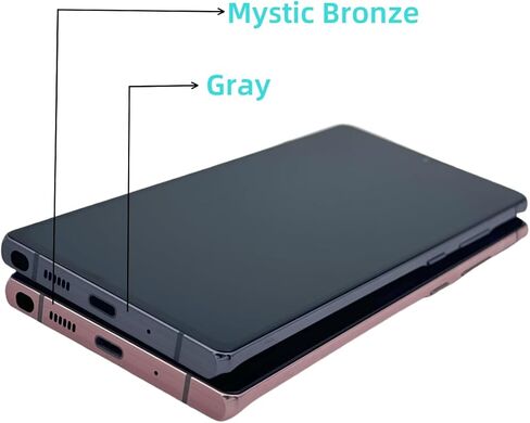 AMOLED Galaxy Note20 5G LCD Display Screen Assembly Replacement 4G for Samsung Note 20 Touch Digitizer Screen with Frame Toolkits N981U N981W (Bronze) in Saudi Arabia