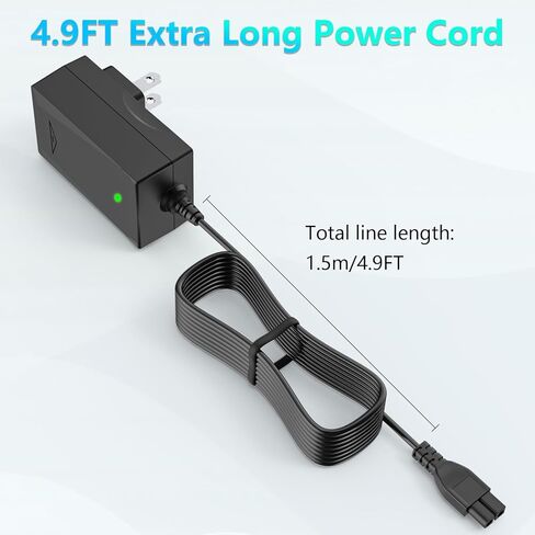 Replacement Charger for Seauto Robotic Pool Vacuum Compatible with Seauto Crab CA CR and Smonet CR6 Cordless Pool Vacuum Cleaner Power Adapter in Kuwait