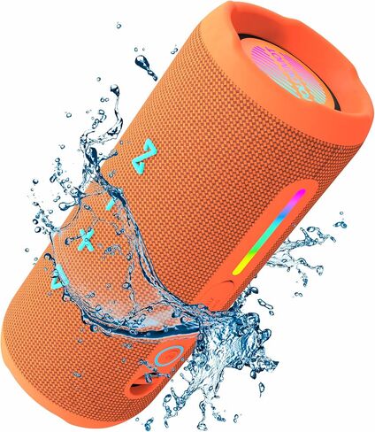 T16 Bluetooth Speakers,12Hrs Playtime,IPX7 Waterproof,Bluetooth Wireless,Protable Speaker,iPhone Speaker for Kids,Super Bass Outdoor Speaker, Bluetooth 5.3,Home Dual Pairing.Birthday Gift. in Saudi Arabia