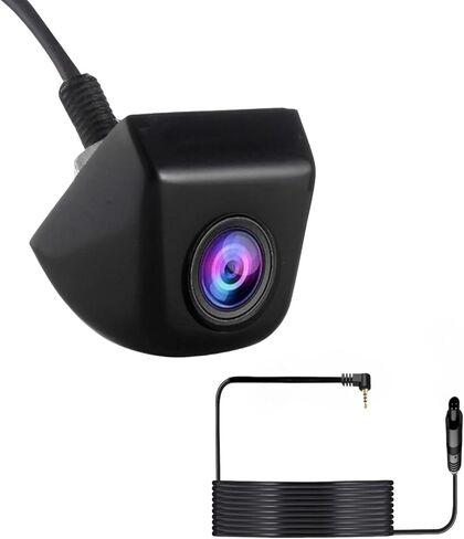 كاميرا احتياطية 4 دبوس كاميرا رؤية أمامية/خلفية مع رؤية ليلية رائعة IP68K كاميرا عكسية مقاومة للماء لشاحنة مرآة داش كام HD 1080P كاميرا احتياطية للسيارة in Kuwait