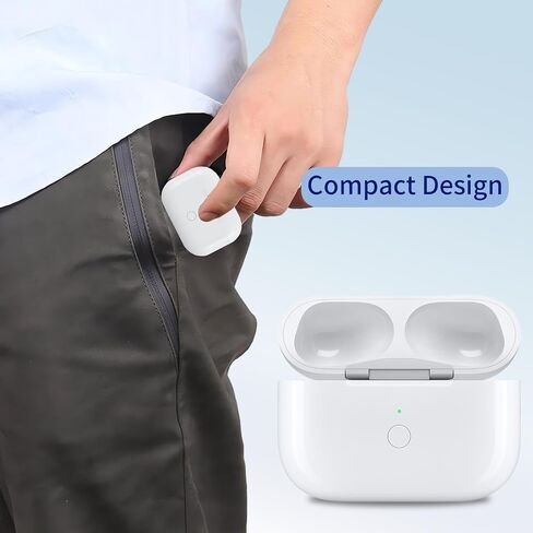 حافظة شحن AirPods Pro 1/2 (الجيل الأول والثاني)، تدعم زر مزامنة الاقتران الأزرق، بطارية مدمجة بقدرة 680 مللي أمبير في الساعة in Saudi Arabia