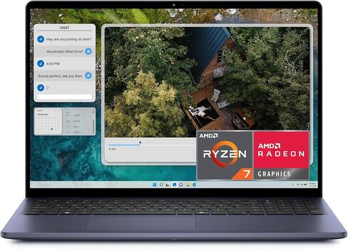 Dell Inspiron 3535 Laptop - 15.6-inch FHD (1920 x 1080) Display, AMD Ryzen 5 7520U Processor, 8GB DDR4 RAM, 512GB SSD, AMD Radeon Graphics, Windows 11 Home, 6-Months Migrate - Carbon Black in Saudi Arabia