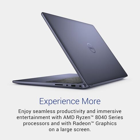 Dell Inspiron 3535 Laptop - 15.6-inch FHD (1920 x 1080) Display, AMD Ryzen 5 7520U Processor, 8GB DDR4 RAM, 512GB SSD, AMD Radeon Graphics, Windows 11 Home, 6-Months Migrate - Carbon Black in Saudi Arabia