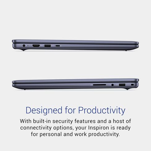 Dell Inspiron 3535 Laptop - 15.6-inch FHD (1920 x 1080) Display, AMD Ryzen 5 7520U Processor, 8GB DDR4 RAM, 512GB SSD, AMD Radeon Graphics, Windows 11 Home, 6-Months Migrate - Carbon Black in Saudi Arabia