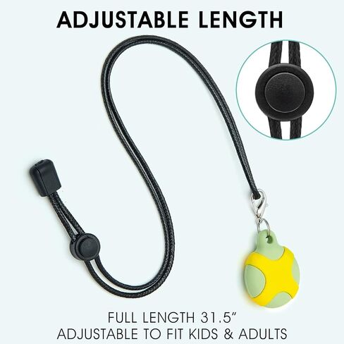 AirTag Necklace Kids- Hidden AirTag Holder for Kids, Air Tag Case | Adjustable Air Tag Necklace for Kids, Adults in Saudi Arabia