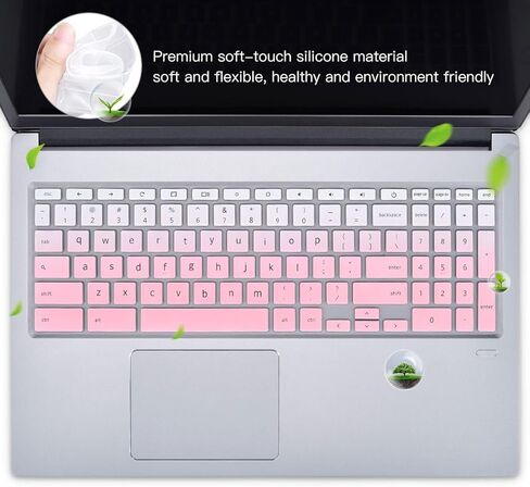 غطاء لوحة المفاتيح لجهاز Acer Chromebook 315 CB315 & Acer Chromebook 715 CB715 15.6 بوصة مع لوحة مفاتيح رقمية، Acer Chromebook 317 CB317 17.3 بوصة واقي لوحة المفاتيح، أسود in Kuwait