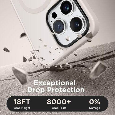 حافظة GONEZ مغناطيسية لهاتف iPhone 13 Pro Max، مع واقي شاشة وغطاء كاميرا، [متوافقة مع MagSafe] [مضادة لبصمات الأصابع] حافظة واقية للهاتف شفافة غير لامعة مقاومة للصدمات للنساء والرجال (أسود) in Saudi Arabia
