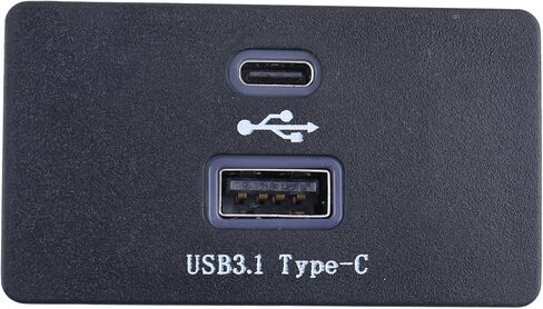 Carplay USB Interface Hub,USB+Type-Cmodule Compatible for Ford Lincoln SYNC 3 Version 3.4 Fast Charging Stable Transmission,Support Apple Carplay Android OEM,HC3Z-19A387-B-G in Saudi Arabia
