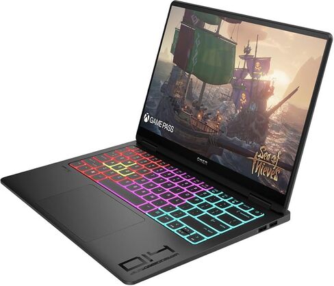 كمبيوتر محمول HP OMEN Transcend للألعاب (Intel Ultra 9-185H 16-Core، وذاكرة الوصول العشوائي 32GB LPDDR5X 7466MHz RAM، و2TB PCIe SSD، وGeForce RTX 4070، و14.0 بوصة 120 هرتز Win 11 Pro) مع MS 365 Personal، Dockztorm Hub in Saudi Arabia