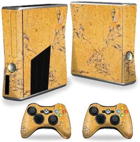 MightySkins Skin Compatible with Xbox 360 S Console - Stormy Marble | Protective, Durable, and Unique Vinyl Decal wrap Cover | Easy to Apply, Remove, and Change Styles | Made in The USA in Saudi Arabia