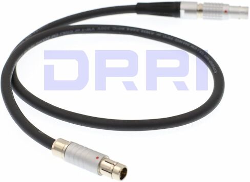 DRRI 2 Pin 0B to 24v Arri RS 3 Pin Fischer Power Cable for ARR Red/Teradek Bolt in Saudi Arabia
