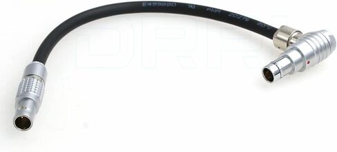 DRRI 2 Pin 0B to 24v Arri RS 3 Pin Fischer Power Cable for ARR Red/Teradek Bolt in Saudi Arabia