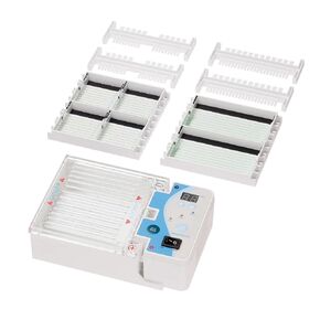 IVYX Scientific Mini Gel Electrophoresis System, with Power Supply 35V 50V 100V and Timer