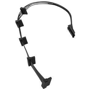 One to Five Hard Drive Power Cable Extension Line IDE to Female Multiple Hard Drive Power Pure Copper Power Splitter Adapter Extension Line 50CM for Optical Disc Drive CD Drive