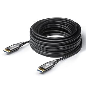 4K Fiber Optic HDMI Cable,65FT HDMI2.0/1.4 Cable,18Gbps Ultra High Speed, 4K@60HZ 2K 3D HDCP/ARC Compatible with UHD TV Monitor Laptop Projector Xbox PS4/PS5